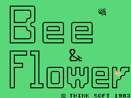Bee & Flower Title Screen